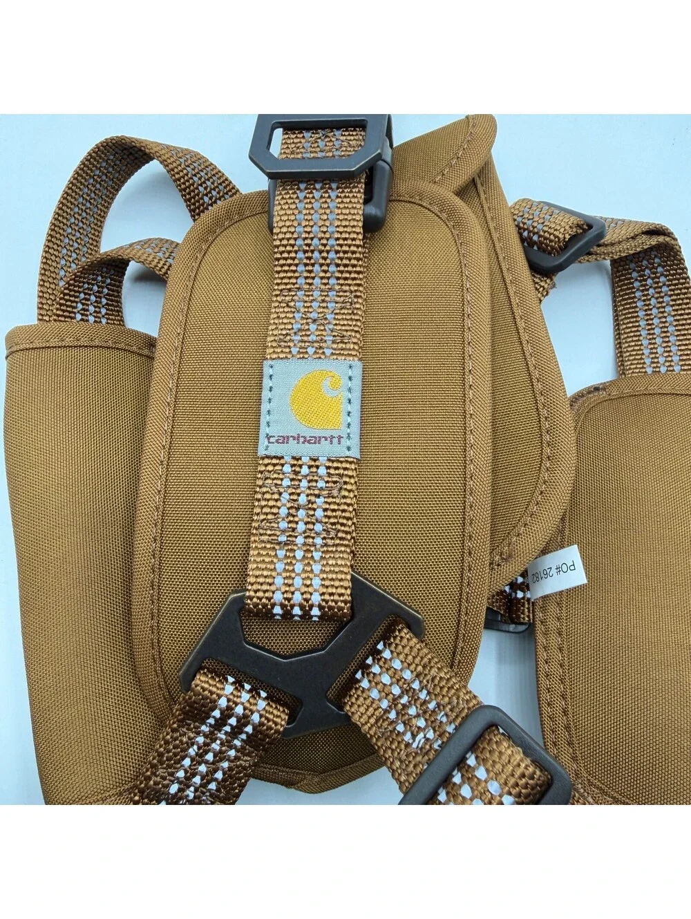 Carhartt Nylon Duck Training Dog Harness Brown Large 27